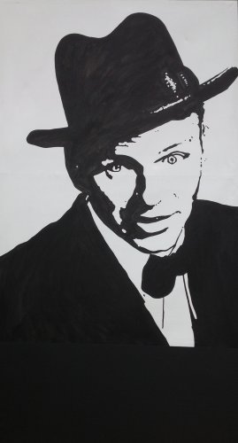 Frank Sinatra silhouette
